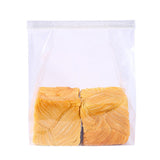 50pcs Resealable Clear Bread Toast Bags Food Storage Airtight Packaging Bags