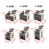 Multi-layer Desktop File Storage Rack Office Supplies