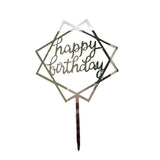 Cake Topper Card Party Decor Supply 1PC