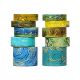 Decorative Craft Tape 2 styels 10 rolls set