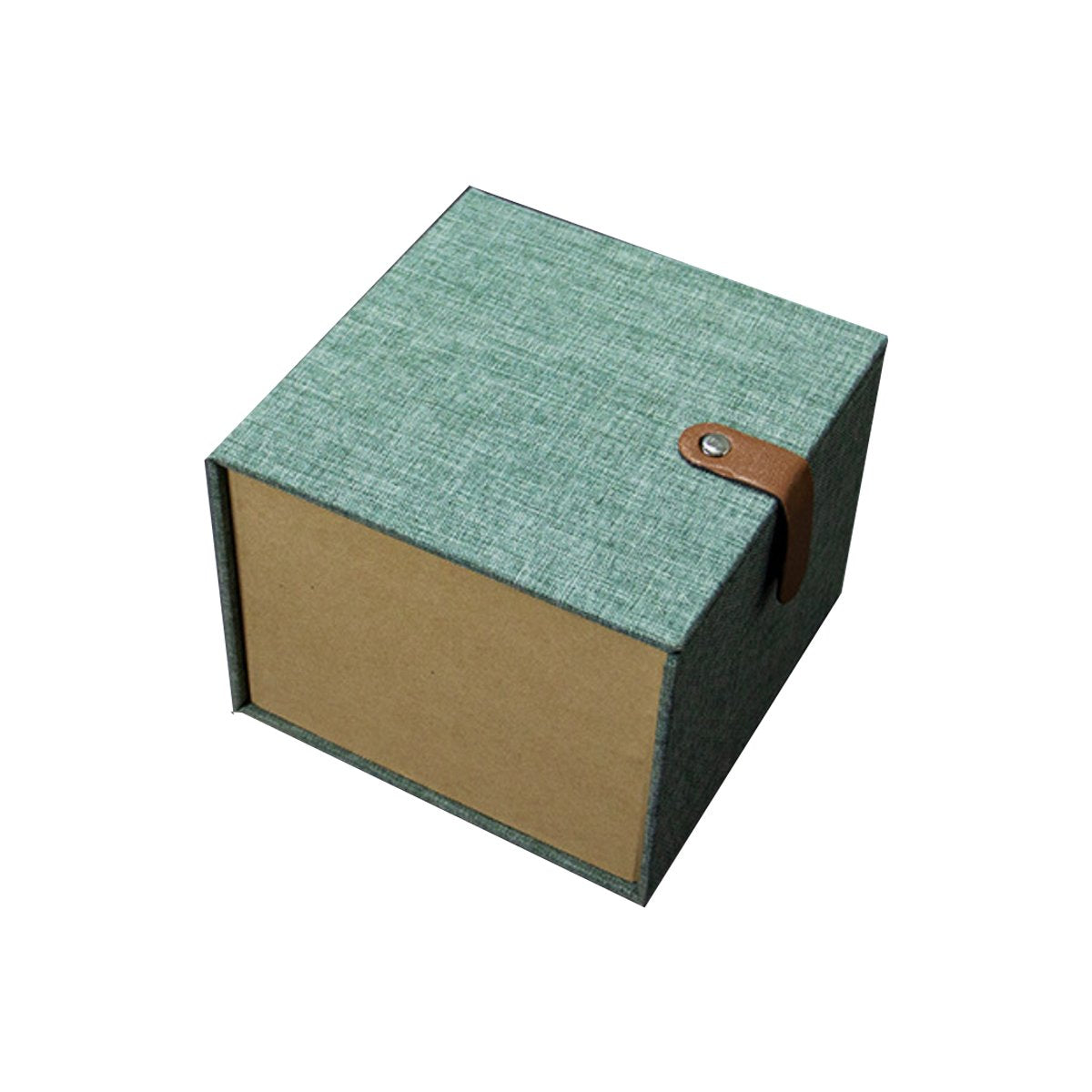 Flap Closure Gift Boxes Fabric Packaging for Small Gifts 5pcs