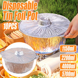 Convenient Cooking with Disposable Aluminum Foil Pot