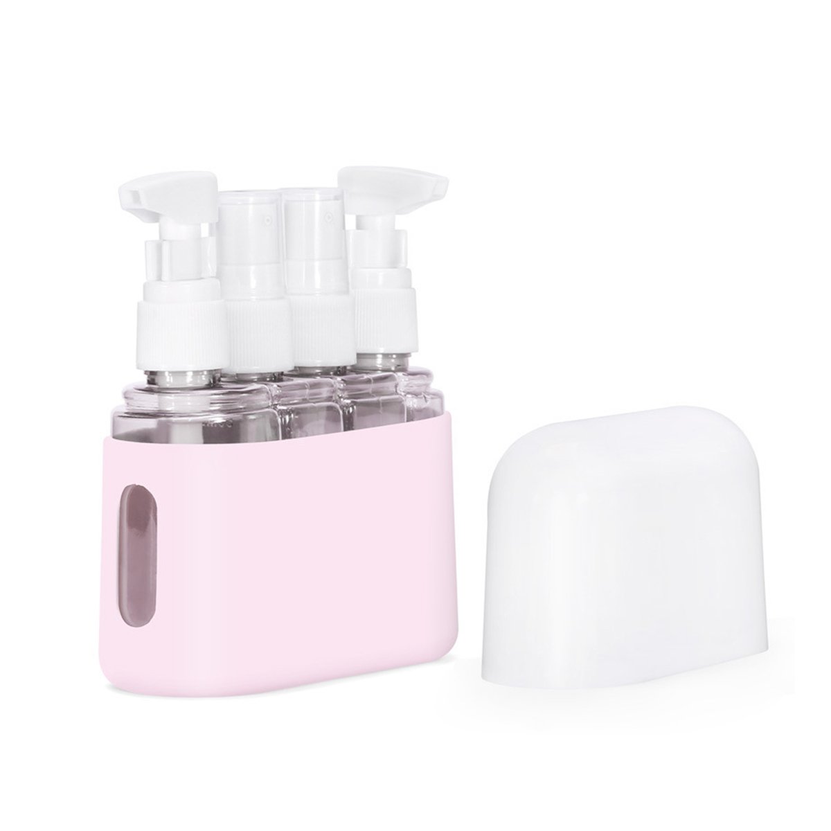 Outdoor Travel Bottling Transparent Plastic Epidemic Prevention Disinfection Alcohol Spray Bottle Portable Wash