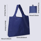 Durable Waterproof Foldable Fabric Reusable Grocery Bags 1pc