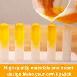 Durable PP Lip Balm Containers for DIY Cosmetics Lip Balm Containers 50pcs