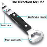 Stainless Steel Bottle Openers 4PCS