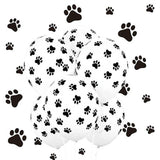 Paw Print Latex Balloons 12PCS