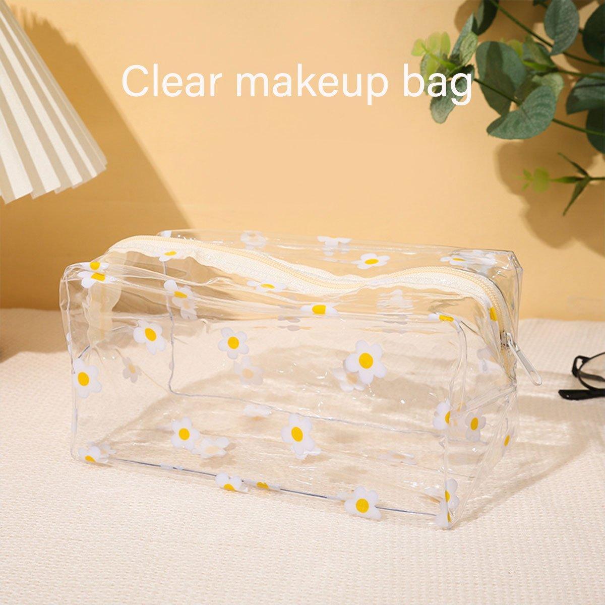 Large Capacity Transparent Storage Bag 2PCS