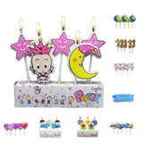 Birthday Cake Candles Party Decorations 1Set