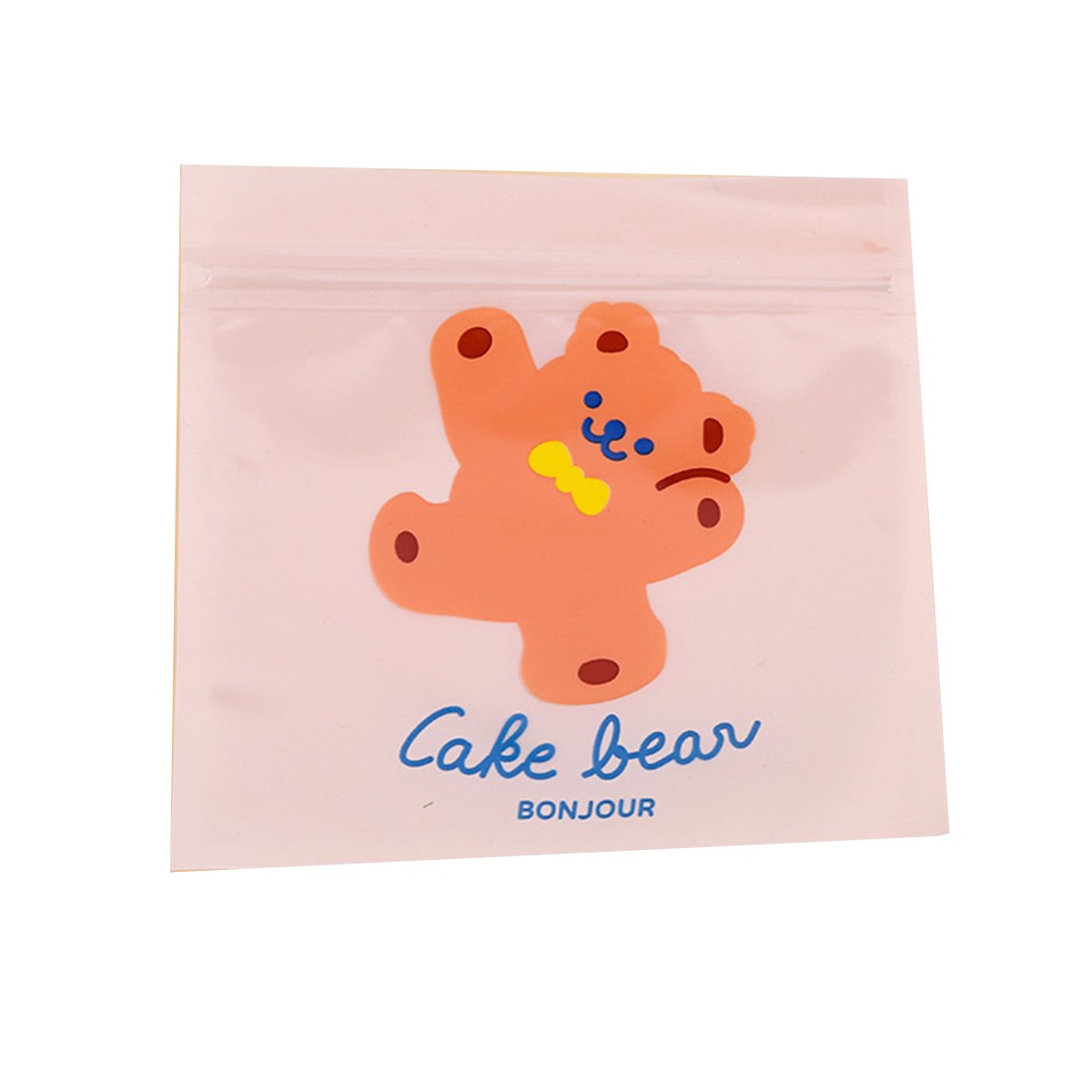 These cute cartoon Ziplock bags are perfect for keeping your snacks, candies, and cookies fresh and secure. 