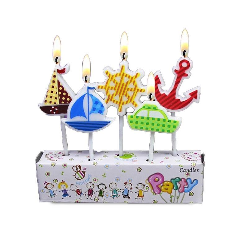 Birthday Candles Party Cake Decorations 1Set