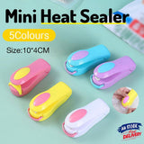 Handheld mini Heat Sealer Poly Bag Sealing Machine Food Portable Plastic Small