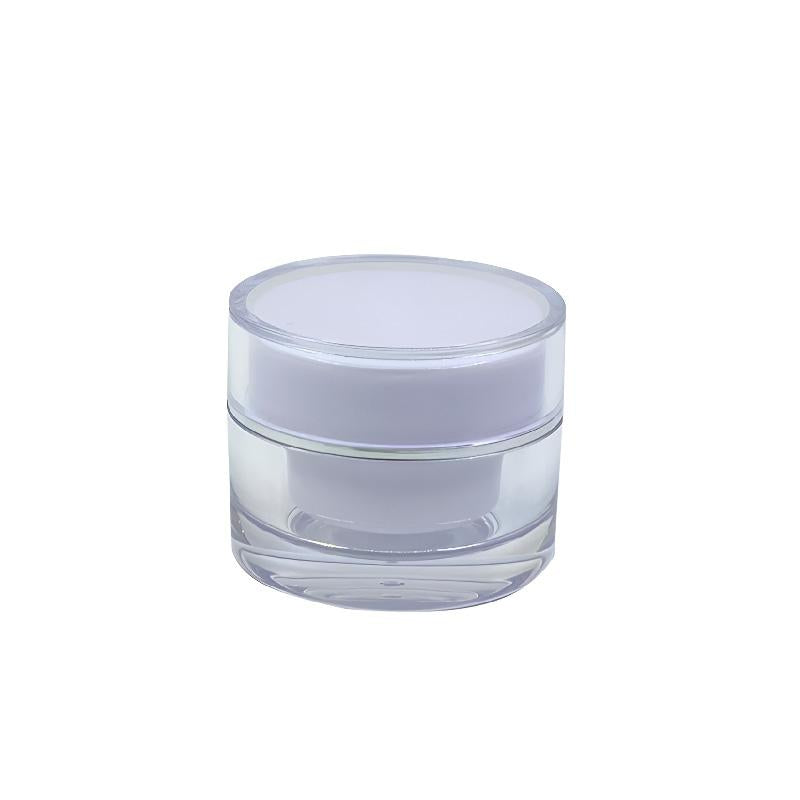 High-Quality Clear Acrylic Cream Bottles for Skincare Storage Acrylic Cream Bottles 10pcs