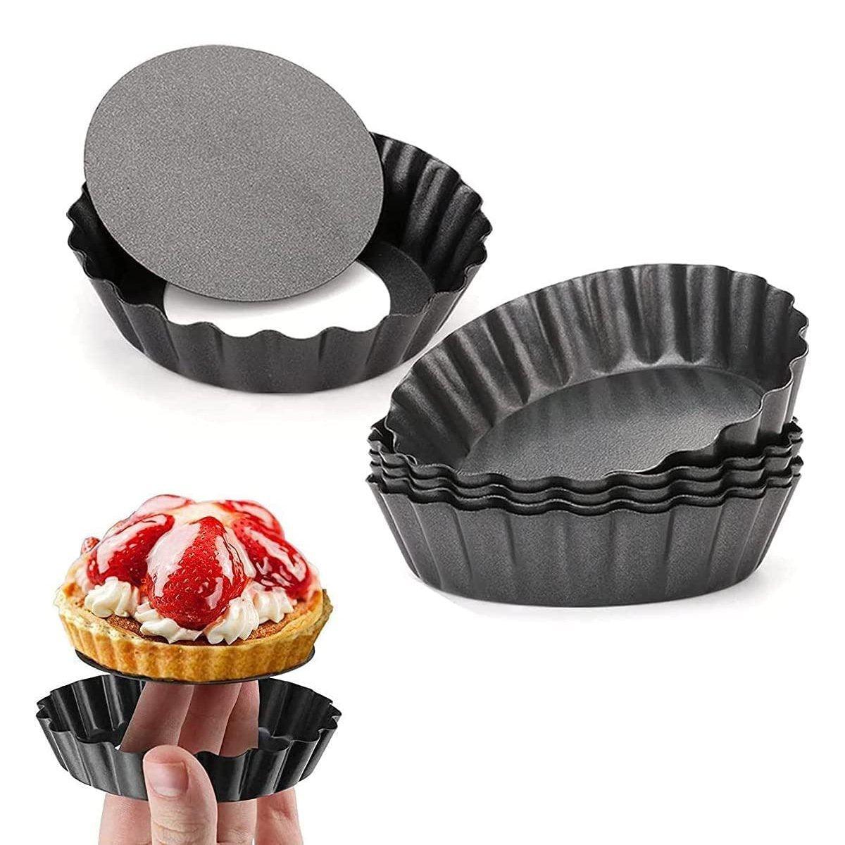 Mini Tart Mold Nonstick Molds 12PCS