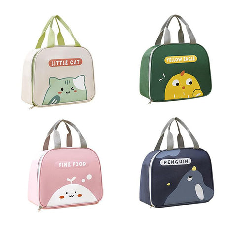 Elevate mealtime with our Cute Cartoon Lunch Bag for Boys and Girls, a delightful addition to your daily routine. 