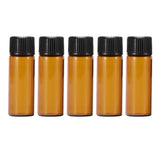 Amber Glass Bottle Essential Oils 5PCS