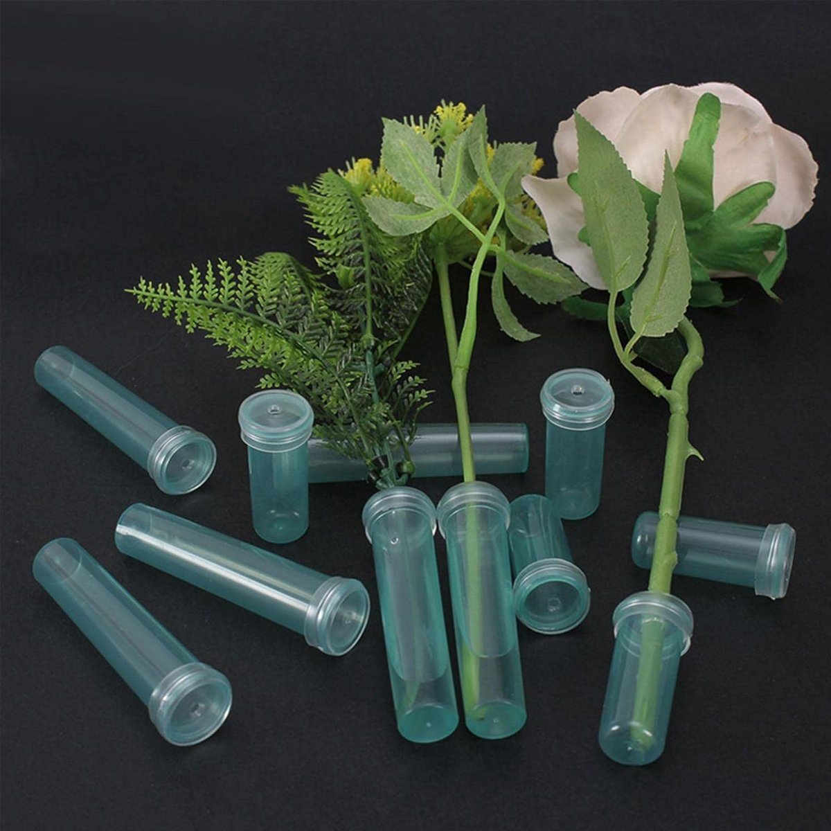 100/200PCS Flower Fresh Keeping Tube Floral Bouquet Nutrition Water Care Supply