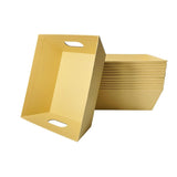 High-Quality Cardboard Elegant Paper Basket for Gift Packaging 10pcs