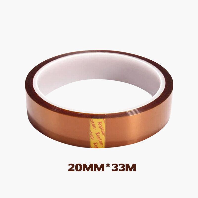 Kapton Tape High Temperature Heat Resistant 33mm 1 Roll