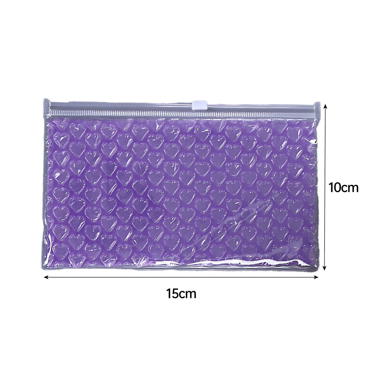 Bubble Ziplock Bags PVC durable versatile use 10 pcs