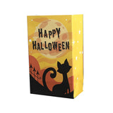 Halloween Creative Candy Treat Bags Kraft Paper Flat Pockets for Party Favors