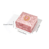 Add a touch of vintage elegance to your jewelry presentation with this 5-Piece Set of Pink Velvet Jewelry Boxes. 