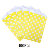 Colorful Dot Paper Bag 4Colours 100PCS