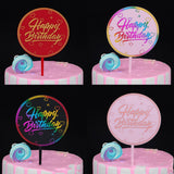 Cake Topper Acrylic Party Decoration 1PC