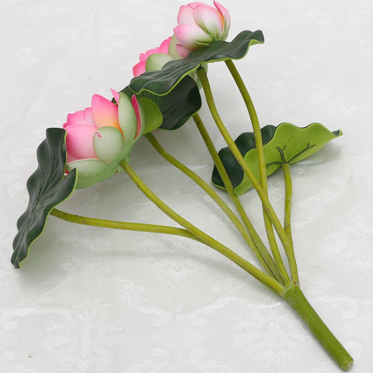 Simulation Lotus Flowers 2PCS