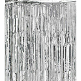 Metallic Tinsel Curtain Backdrop Party Decoration 1PC