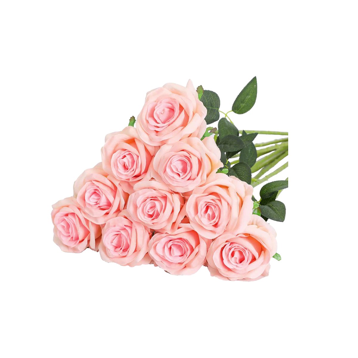 10pcs Artificial Silk Simulation Rose Flowers