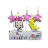 Birthday Cake Candles Party Decorations 1Set