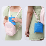 Durable Waterproof Foldable Fabric Reusable Grocery Bags 1pc