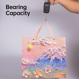 High-Quality Paper Oil Painting Gift Paper Bags Set 10PCS