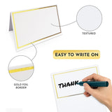 Seat Name Card Writable 200PCS