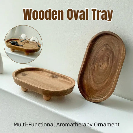 Multifunctional Wooden Tray 1PC