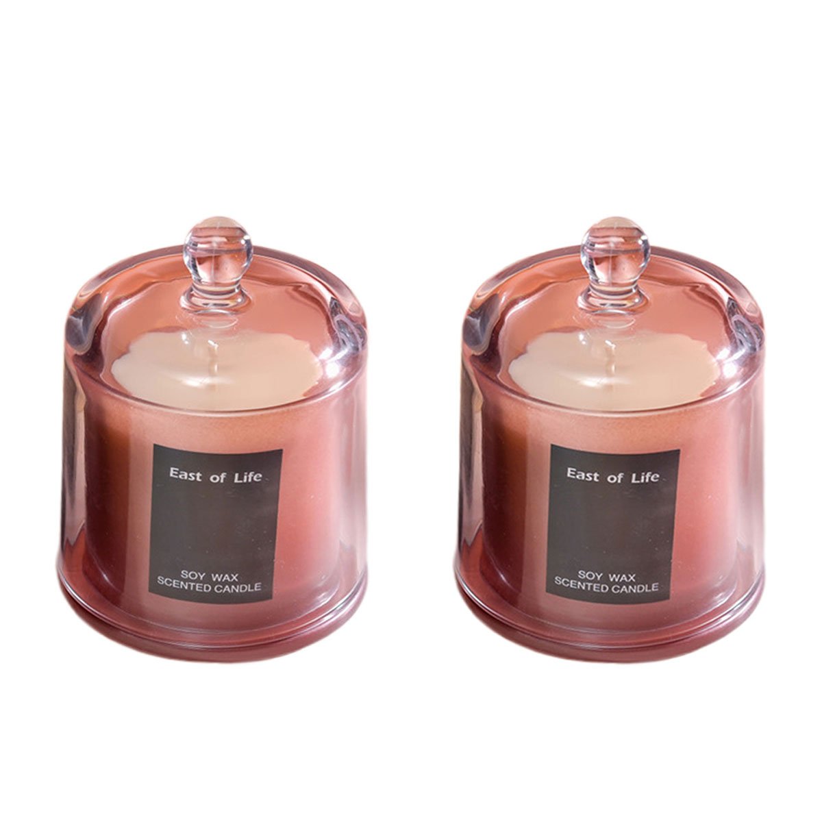 Glass Aromatherapy Candles 2PCS