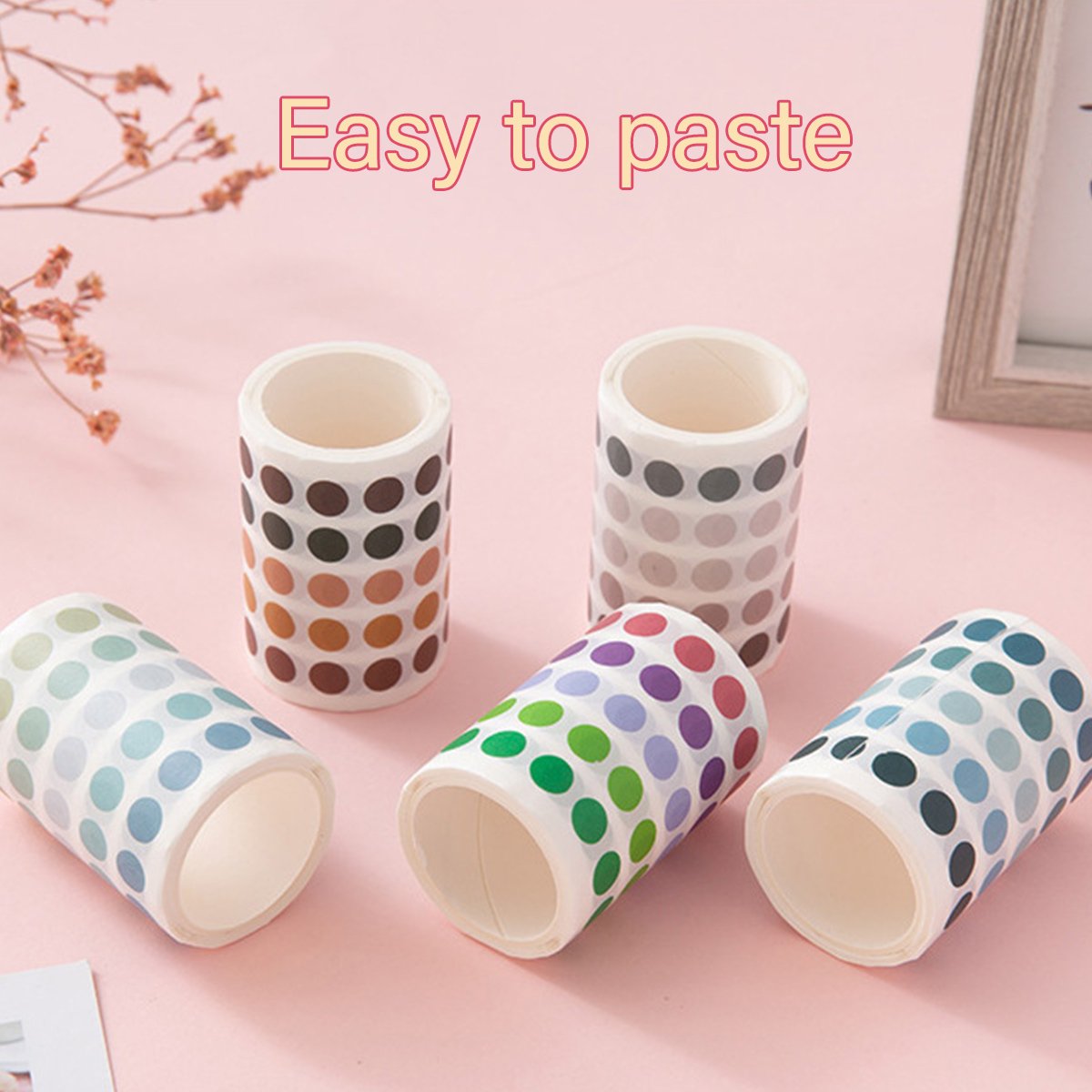 Dot Series And Paper Tape 9PCS