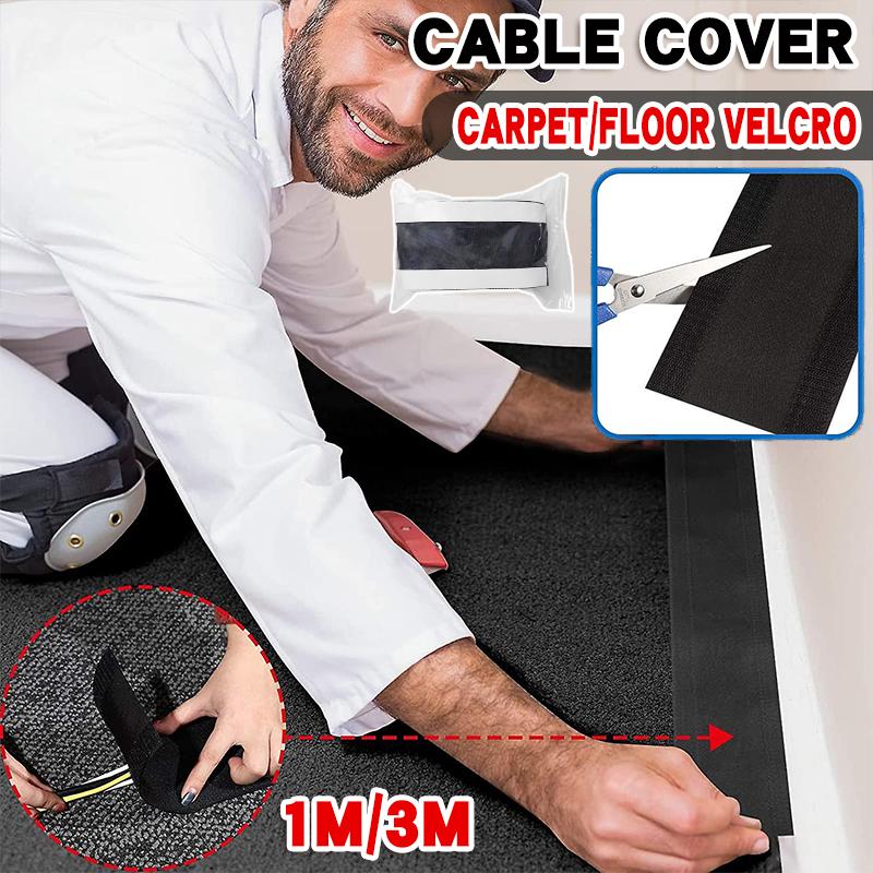 Durable Nylon Cable Protector Sleeve for Floor and Carpet Use 1m or 3m