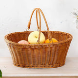 Rattan Picnic Woven Basket 1PC