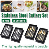 Stainless Steel Cutlery Set 2PCS