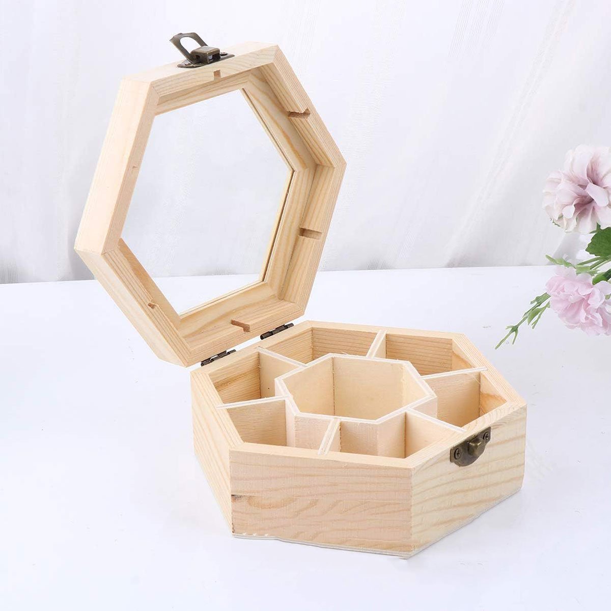 Hexagonal Jewelry Organizer 1PC