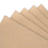 Three-layer Corrugated Cardboard Sheets 50PCS