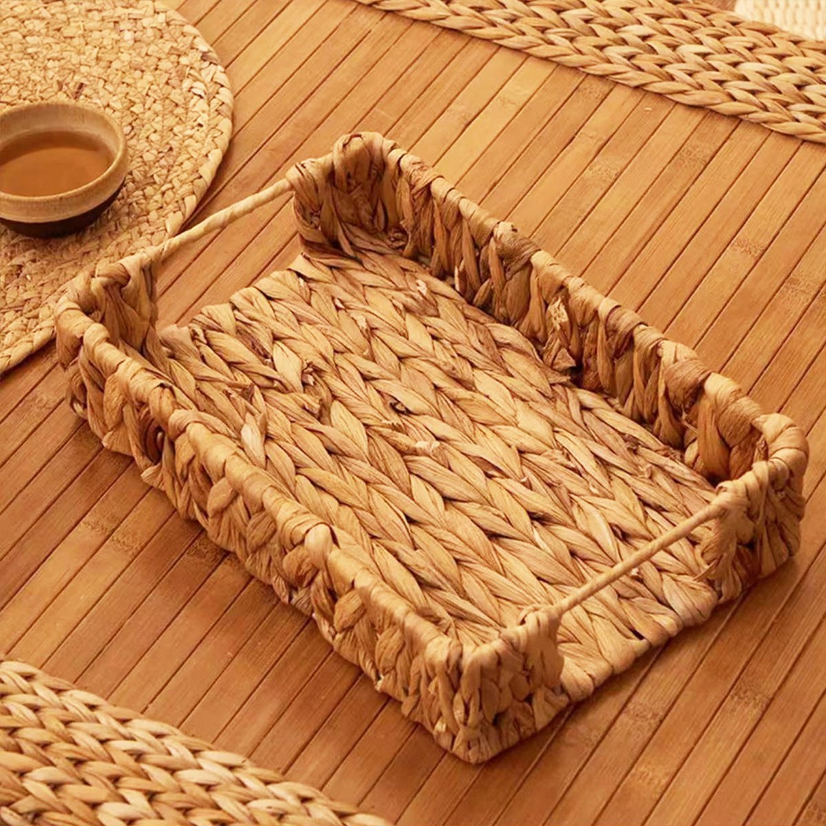 Woven Basket 2PCS Square