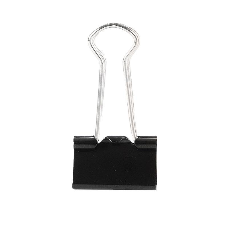 20PCS Black Bulldog Clips Paper Clamps