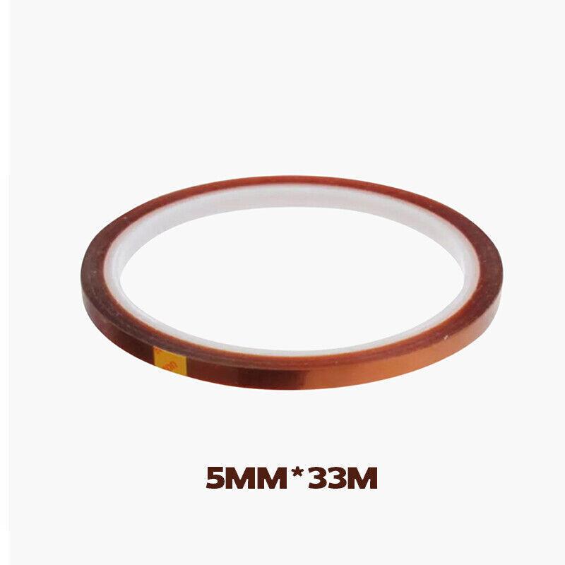 Kapton Tape High Temperature Heat Resistant 33mm 1 Roll