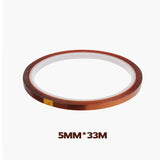 Kapton Tape High Temperature Heat Resistant 33mm 1 Roll