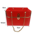 Elegant Paper Gift Bag with Metal Chain for Stylish Gifts