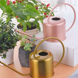 High-Quality Metal Retro Watering Can for Indoor and Garden Plants 1.3L