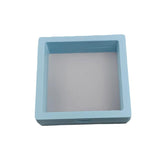 Jewelry Storage Boxes Plastic with PE Film Elegant Display 10pcs